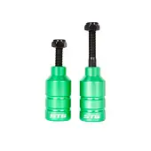 Пеги для самоката с осью 22,2 мм зеленый пара от магазина Супер Спорт